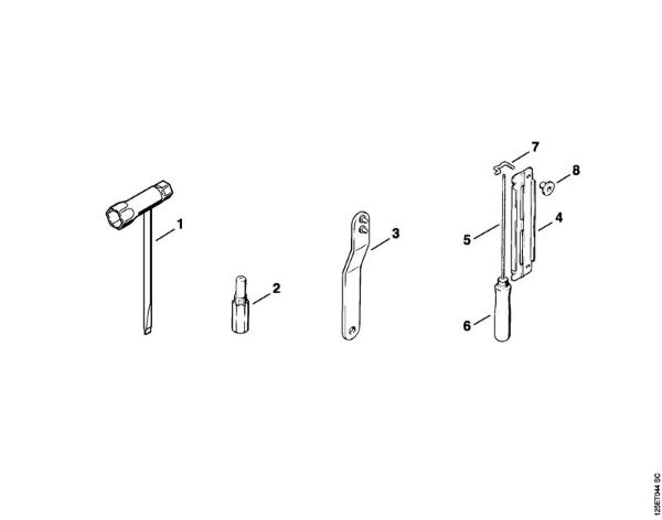 Motosierras de gasolina (MS) 009 EQ Herramientas, Accesorios extra de la marca Stihl