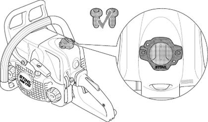 Motosierras de gasolina (MS) MS 170 Smart Connector de la marca Stihl