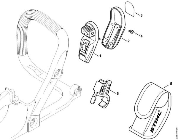Motosierras de gasolina (MS) MS 180 C-B Láser 2-in-1 de la marca Stihl