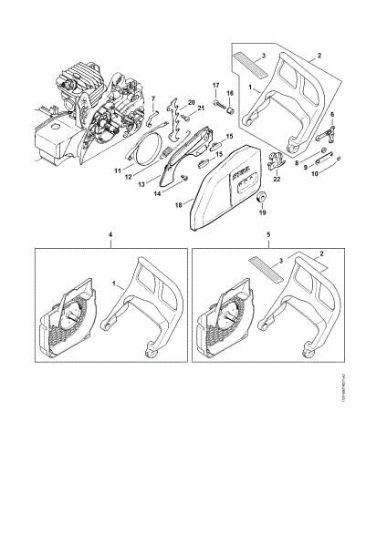 Imagen de Protector, Freno de cadena MS 230
