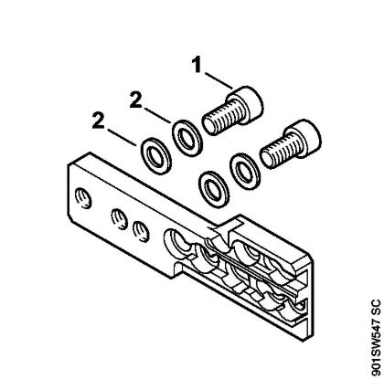 Motosierras de gasolina (MS) MS 261 C-BE Alojamiento de la marca Stihl
