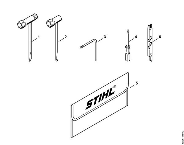 Motosierras de gasolina (MS) MS 261 C-Q Herramientas, Accesorios extra de la marca Stihl
