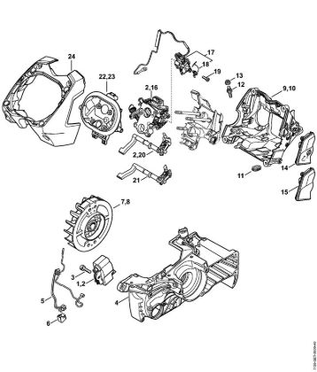 Motosierras de gasolina (MS) MS 441 C-MQ M-Tronic de la marca Stihl