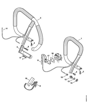 Motosierras de gasolina (MS) MS 461-VW Calefacción de la marca Stihl