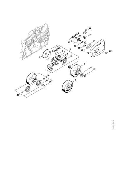 Imagen de Embrague MS 880-R