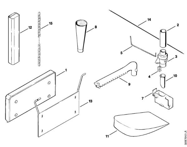 Atomizadores (SR) SG 17 L Accesorí­es extra de la marca Stihl