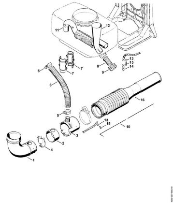 Atomizadores (SR) SR 340 Dispositivo de pulverizar y esparcir de la marca Stihl