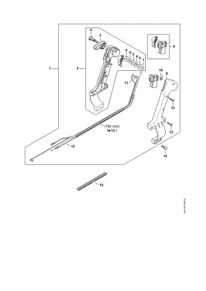 Imagen de Empuáadura de mando ° 67 mm SR 340