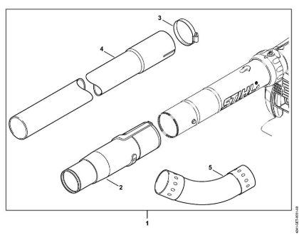 Sopladores (BG, BR) BG 86 C-E Limpiador de canalones de la marca Stihl