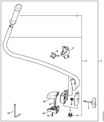 Sopladores (BG, BR) BR 600 Empuóadura doble de la marca Stihl