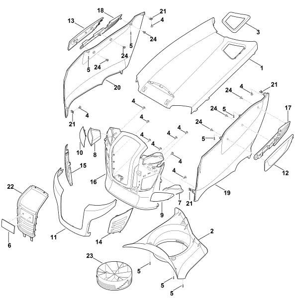 Imagen de D - Capá del motor RT 4112.0 S