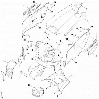 Imagen de D - Capá del motor RT 5112.1 Z