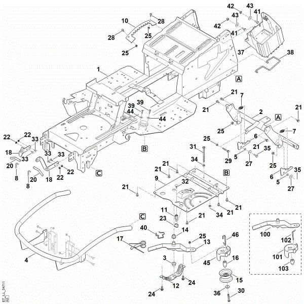 Imagen de A - Bastidor RT 6127.0 ZL