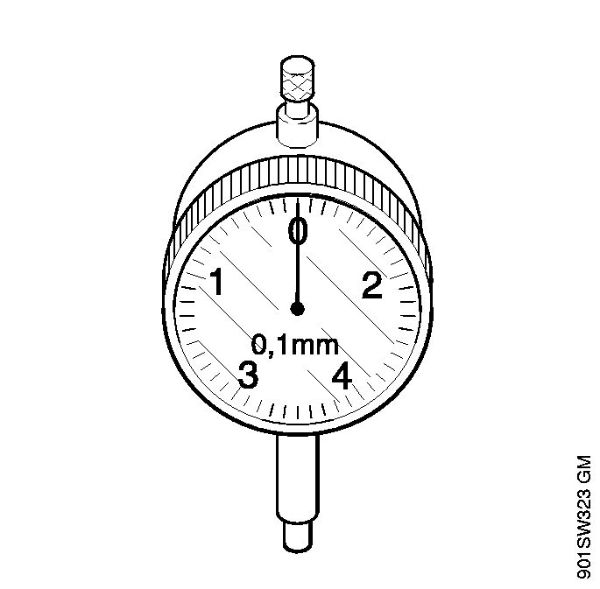 Tronzadoras (TS) TS 800 Reloj comparador de la marca Stihl