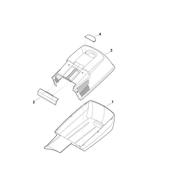Imagen de E - Saco recogedor de hierba MB 248.2 T