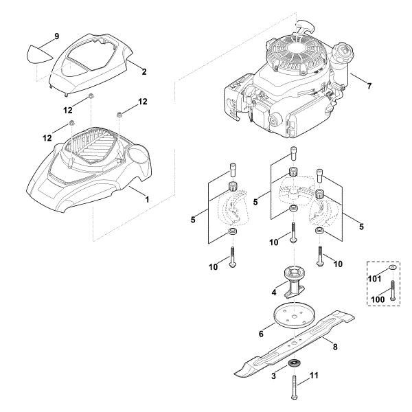 Imagen de E - Motor, cuchilla MB 4.0 RTP