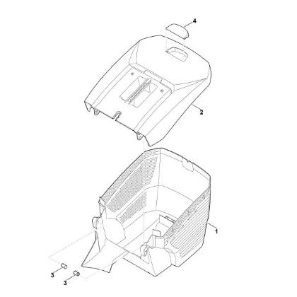 Imagen de E - Saco recogedor de hierba MB 443.1