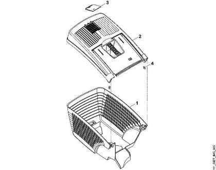 MB MB 460 E - Saco recogedor de hierba de la marca Viking