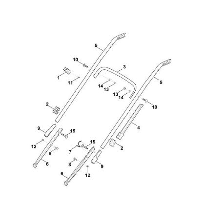 Imagen de B - Parte inferior de manillar MB 545.1