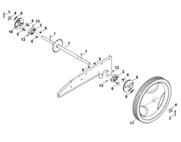 Imagen de F - Ruedas traseras MB 6 RH