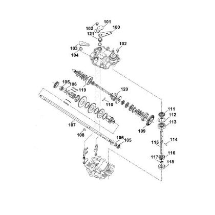 Imagen de F - Caja reductora MB 655.1 G