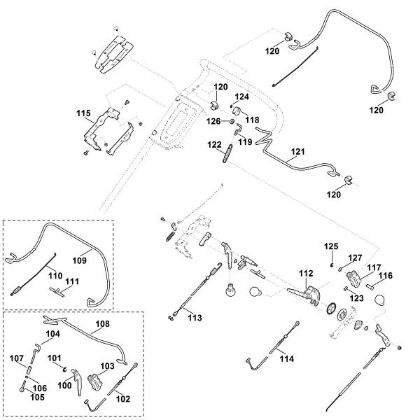 Imagen de A1 - Parte superior de manillar MB 756.0 YS