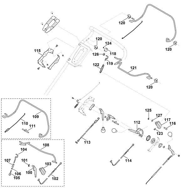 Imagen de A1 - Parte superior de manillar MB 756.0 YS