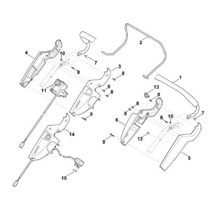 Imagen de A - Parte superior de manillar ME 545.0 C