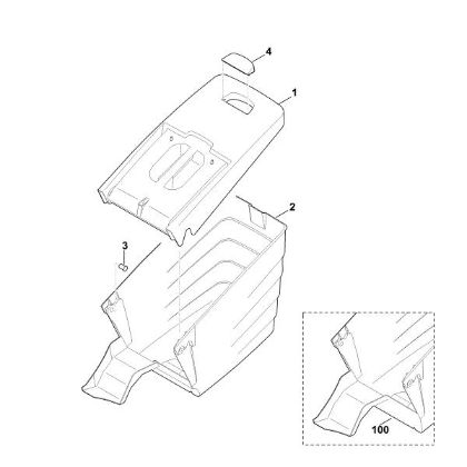 Imagen de F - Saco recogedor de hierba ME 545.0 C