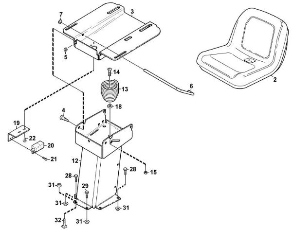 Imagen de D - Asiento MF 460