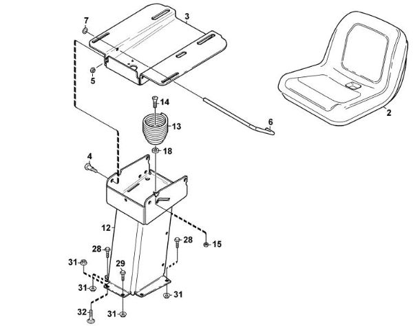 Imagen de D - Asiento MF 480