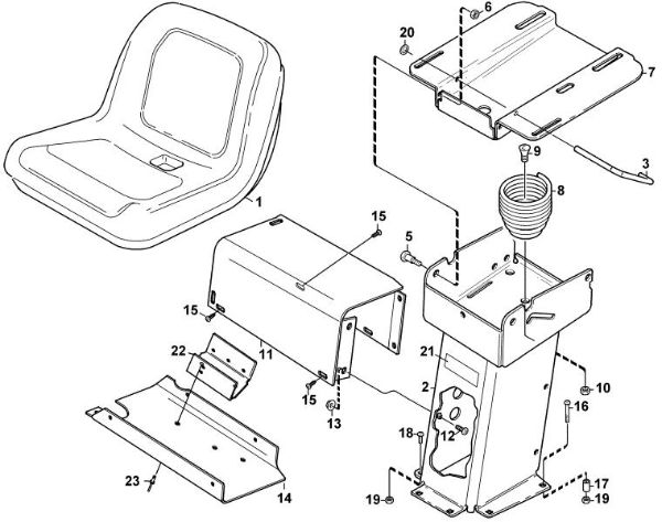 Imagen de E - Asiento MF 860