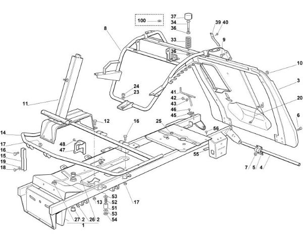Imagen de A - Bastidor MR 345