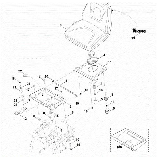 Imagen de D - Asiento MR 4082.0 K