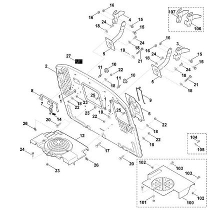 Imagen de H - Pared posterior MT 5097.0 C