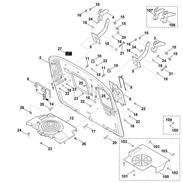 Imagen de H - Pared posterior MT 5097.0 C
