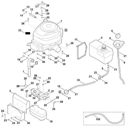 Imagen de I - Motor, depásito MT 5097.0 C