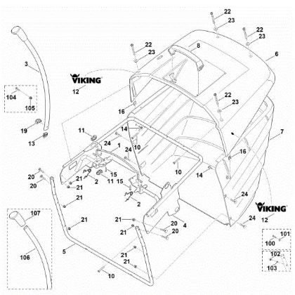 Imagen de P - Saco recogedor de hierba MT 5097.0 C