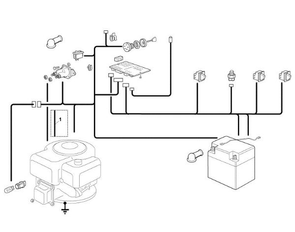 Imagen de J1 - Componentes eláctricos MT 545 L