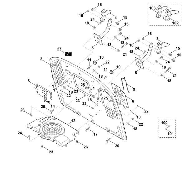 Imagen de H - Pared posterior MT 6112.0 K