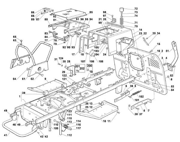 Imagen de A - Bastidor MT 785