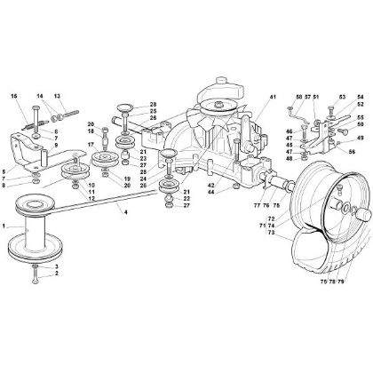 Imagen de G - Caja reductora MT 785 S