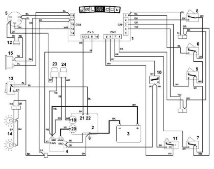 Imagen de P - Esquema de conexiones MT 785 MT 785 S