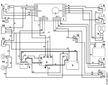 MT MT 790 N - Esquema de conexiones de la marca Viking