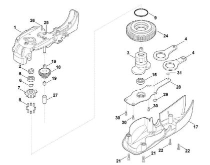 Imagen de B - Cambio reductor HE 805