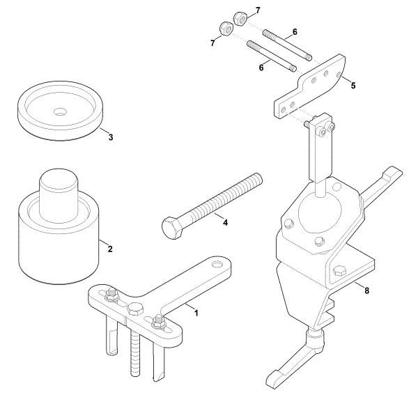 Imagen de I - Herramienta especial HB 445.0