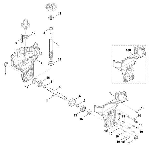 Imagen de E - Caja reductora HB 585.1