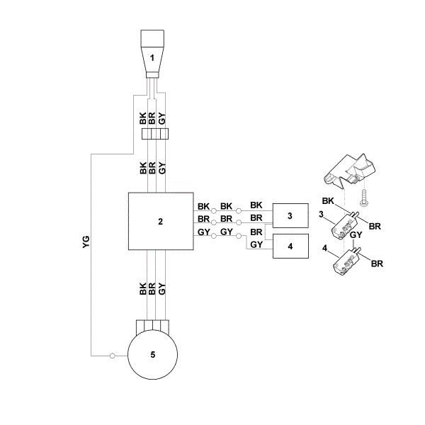 Imagen de I - Esquema de conexiones GE 450.1 GE 450.1