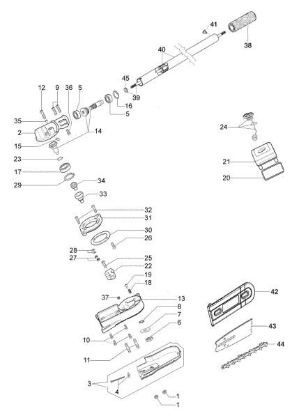 Pole pruner Application (Pole pruner) BC 300 D
