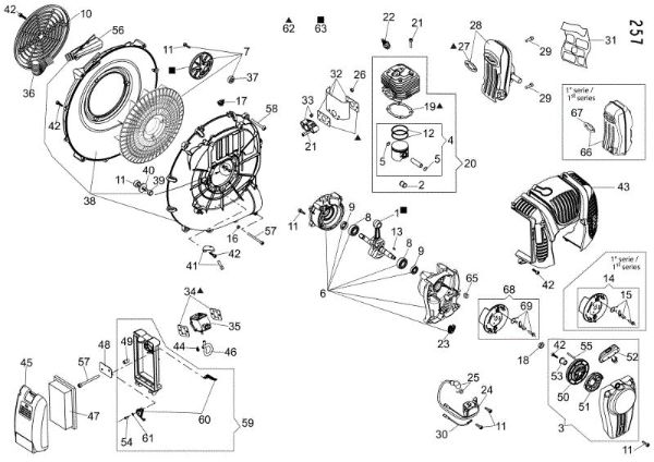 Engine MB 90 Mistblower